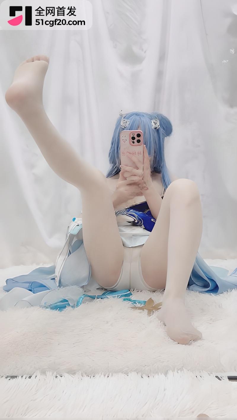 二次元福利姬 琴喵 COS 鸣潮清霄 3