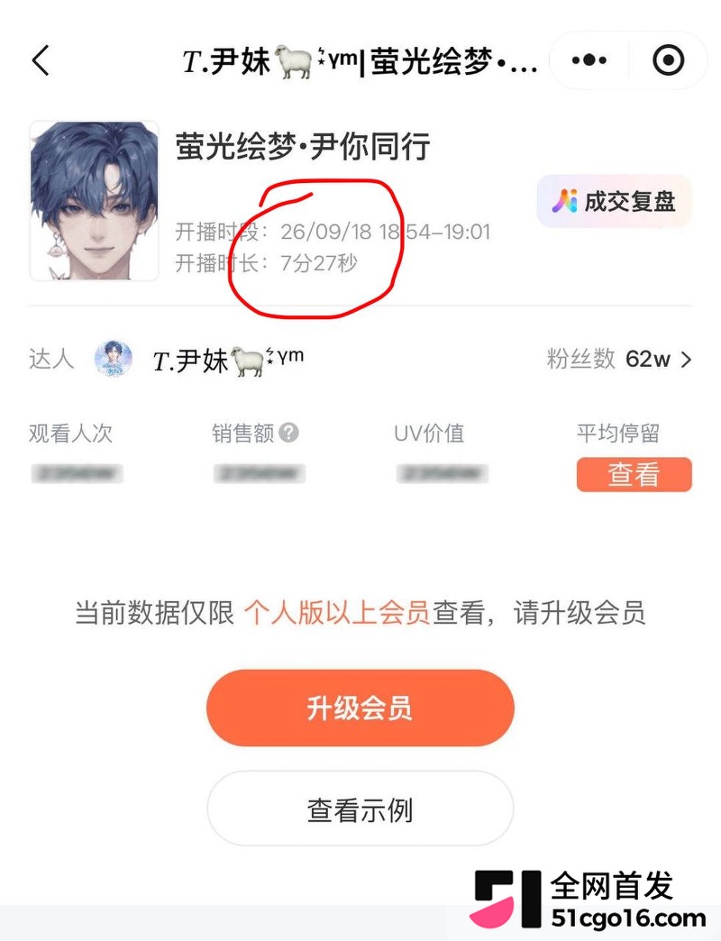 抖音男主播 尹妹 8