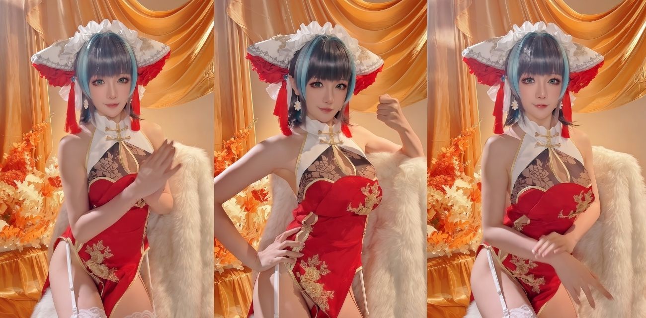二次元福利姬 星之迟迟 cos柴郡 雪白酮体前凸后翘 白丝裹玉搔首弄姿 太诱人！