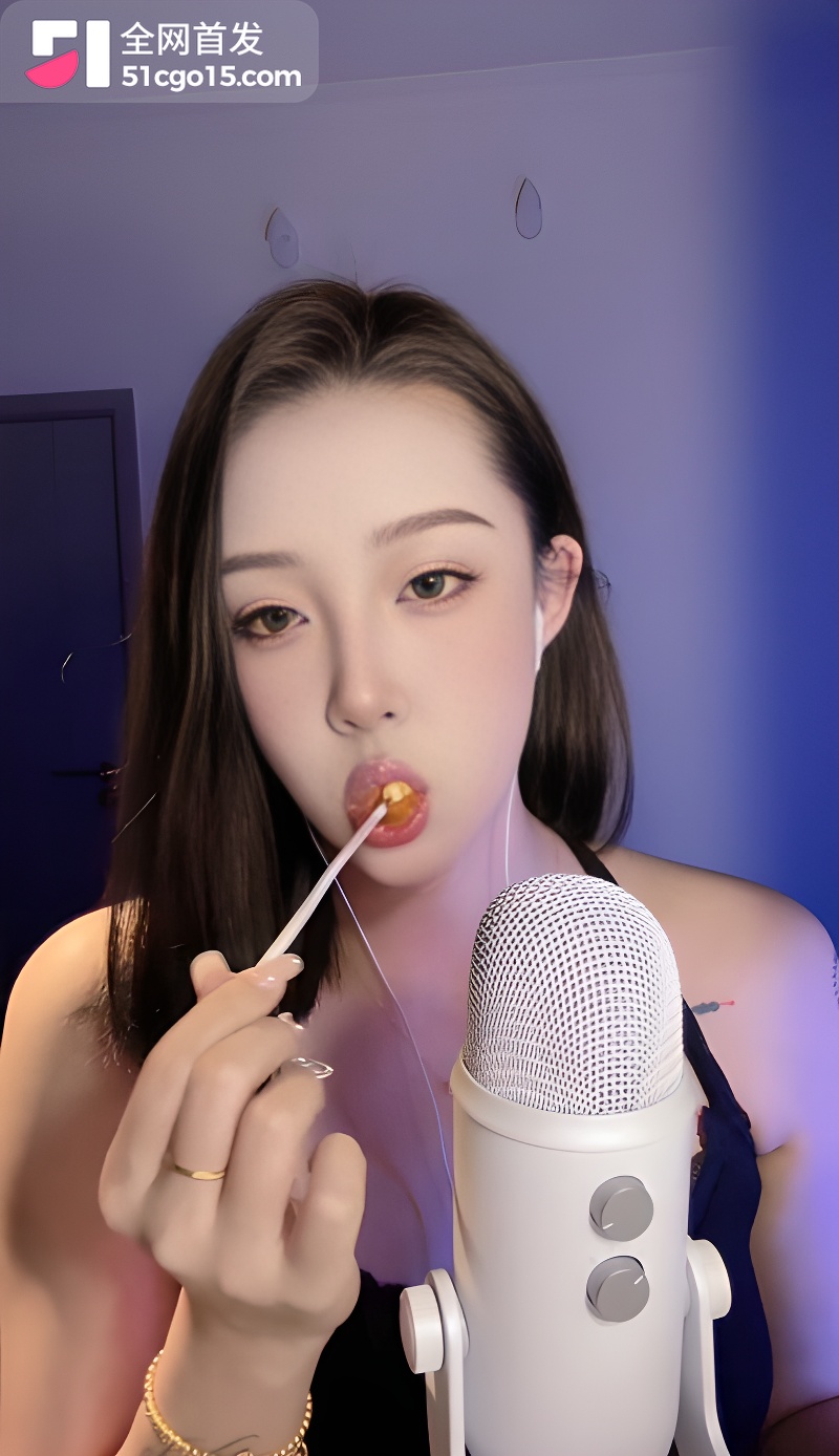 ASMR博主 陈肩睡不醒 直播录屏 2