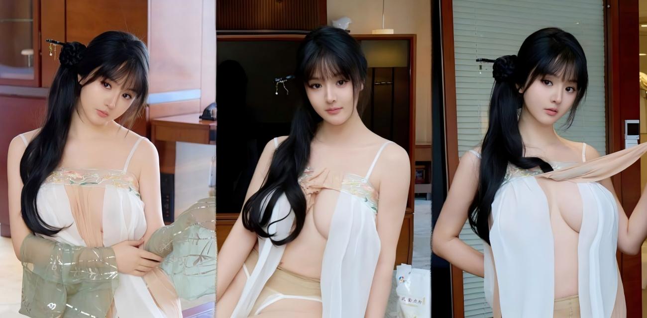 顶级嫩模 沈南汐RuRu 古风写真流出 超透古装美乳翘臀若隐若现 美腿玉足诱惑十足！