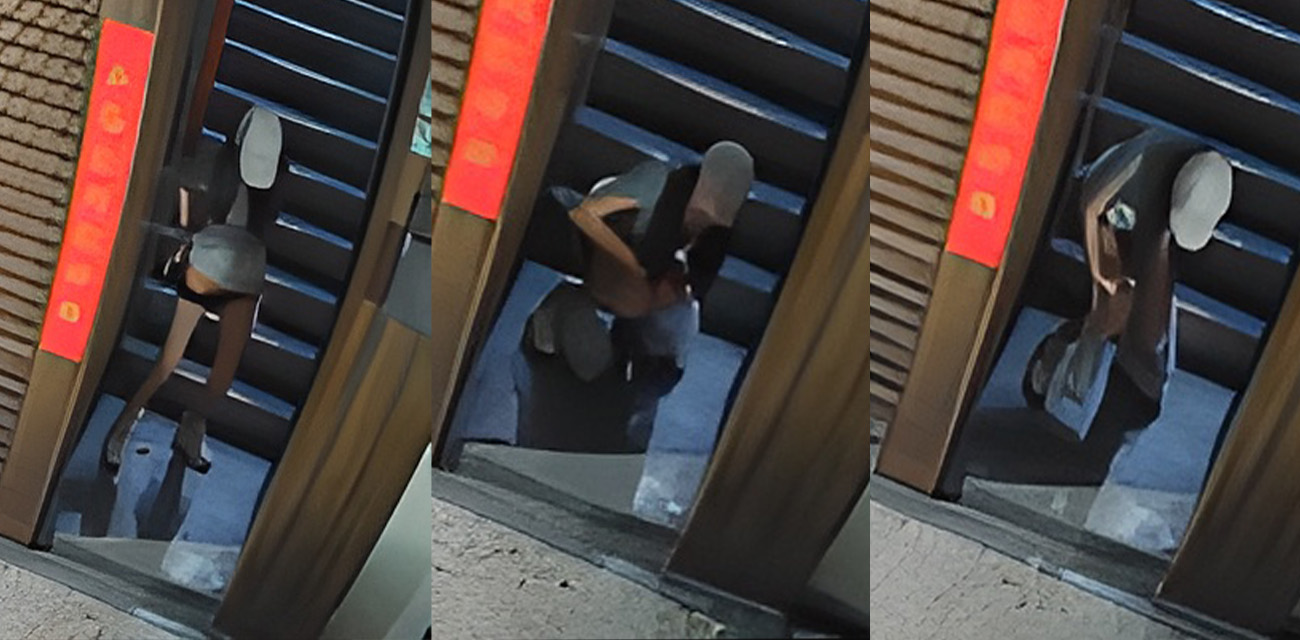 小仙女楼梯口拉屎现场 监控拍下全过程 外表清纯行为却如此下流
