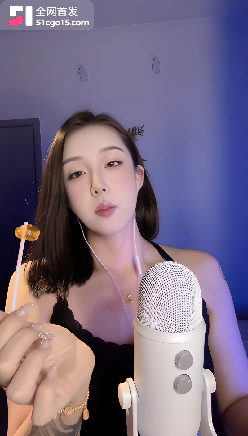 ASMR博主 陈肩睡不醒 直播录屏 1