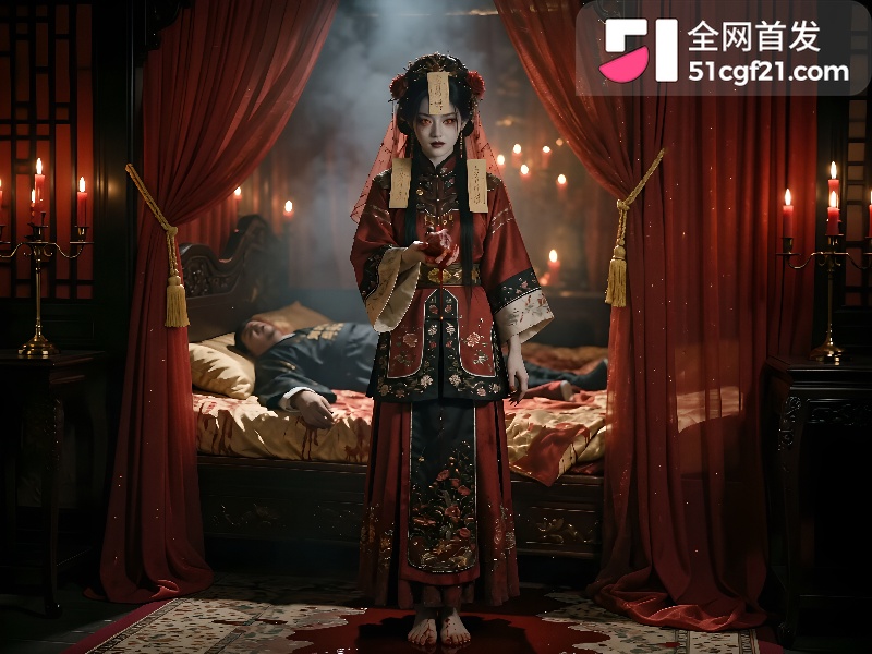 AI成人短剧 冥婚厉鬼冥婚血怨 18集 3