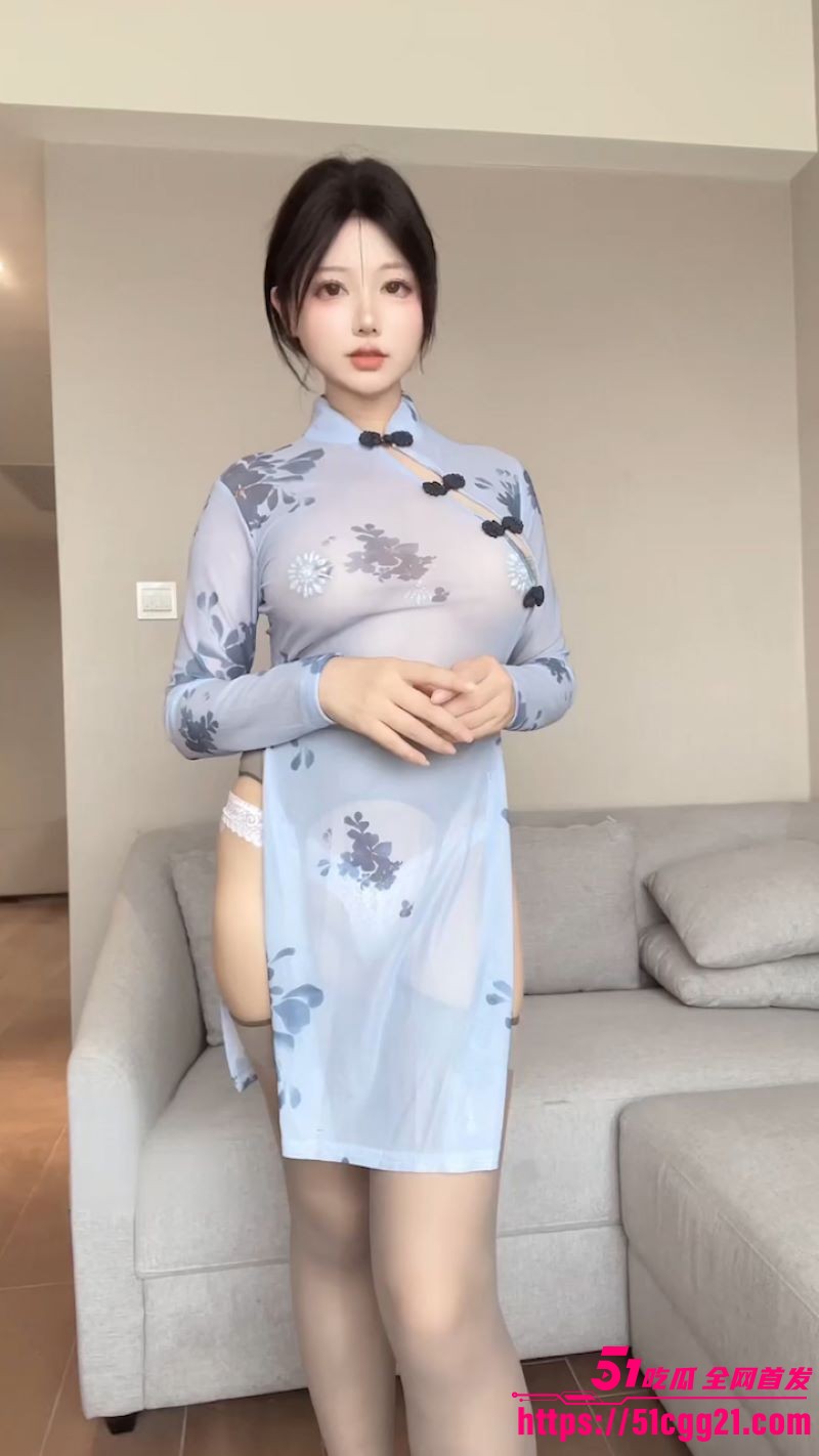 极品福利姬Nyako喵子紧身旗袍撩骚 1
