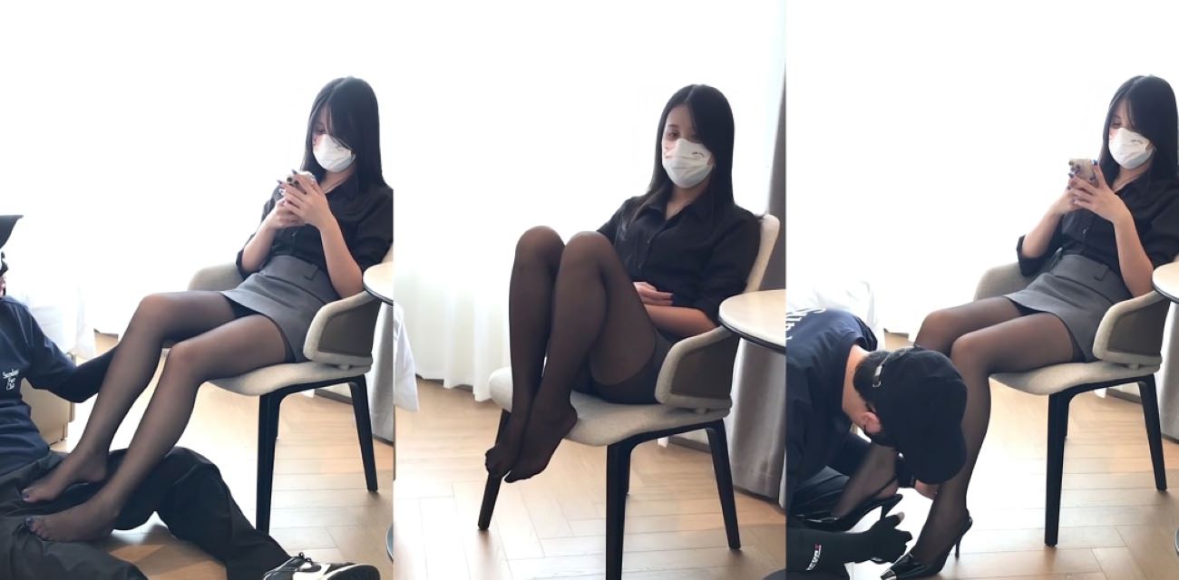 足拍大神 东坡先生 新作 素人女大黑丝美腿足交榨精 从拘谨被调教到奔放 主动夹射浓精满溢！