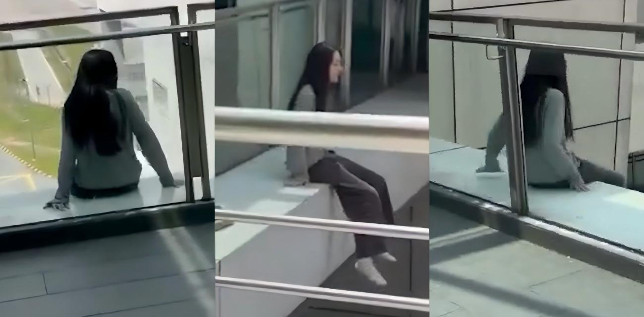 劳动节KLIA2惊魂 27岁中国女子在机场坠楼身亡 保安英雄救美反成催命鬼！