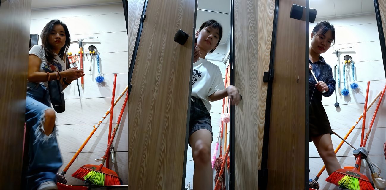 餐厅厕所偷拍系列 美女们挨个进来尿尿 蹲下撅屁股细节一点不落 拍得清清楚楚!