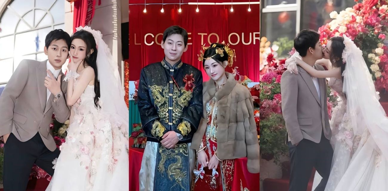 陈雪凝奢华婚礼冲热搜 老公李瑞滨被锤假富二代真男名媛 别墅名车全靠租集团公司空壳 早年被富婆包养视频流出！