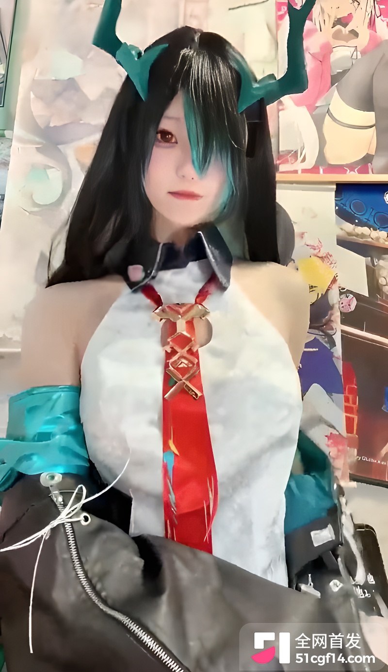 废柴少女家里蹲Cos明日方舟 4