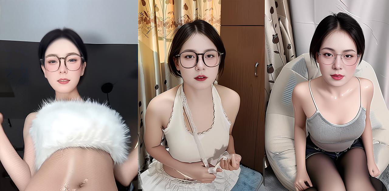抖音网红 一个小桃桃 付费定制第二弹 反差御姐私下疯狂插穴自慰 情趣装抖奶骚浪诱惑 太会勾人！