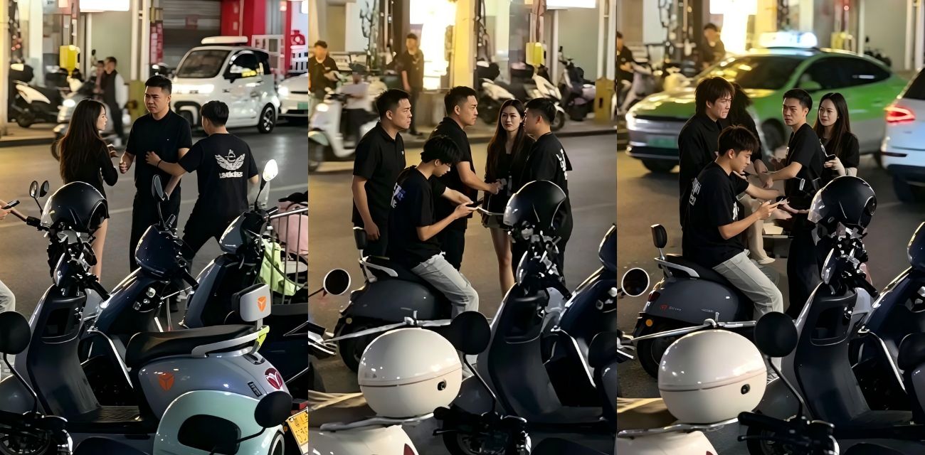 精神小伙带女朋友仙人跳 收钱跑路被当街抓包果断报警 可谓是杀敌一千自损八百！