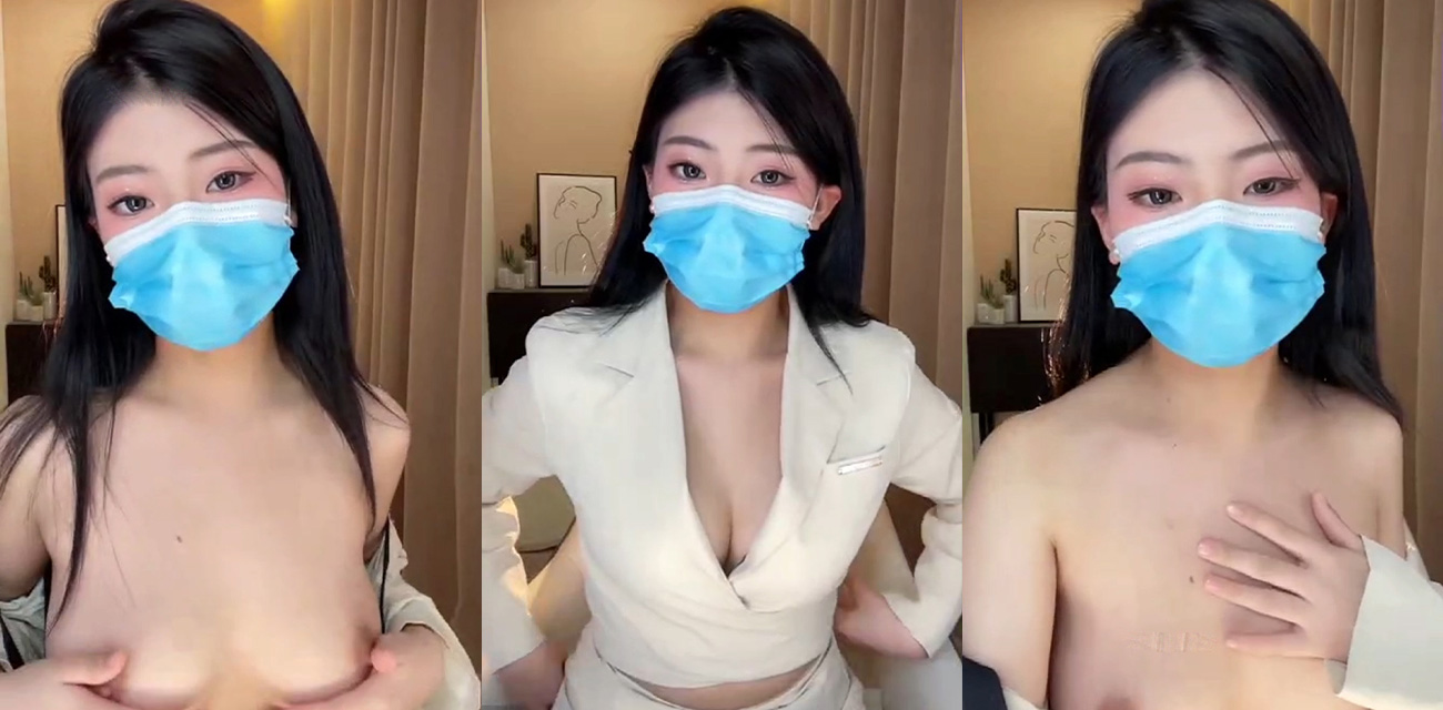 抖音女神 莉莉安 会议室大秀 绝美颜值火辣身材 逆天美乳令人垂涎欲滴！