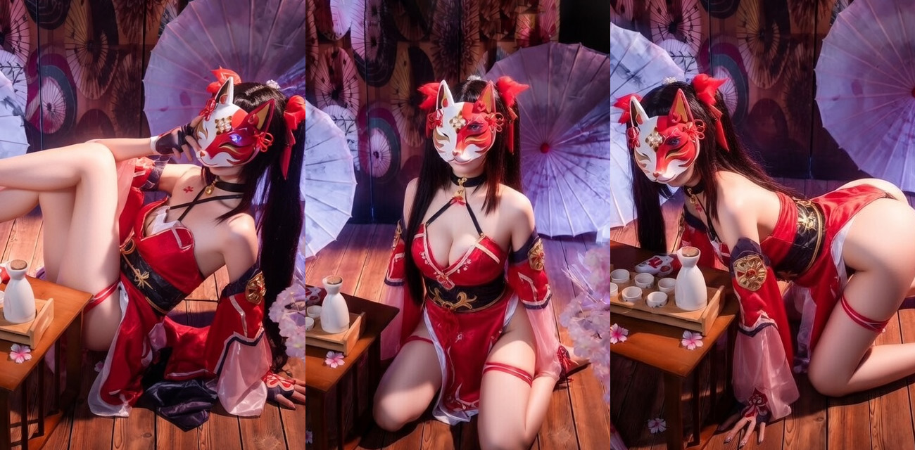 高颜值COS女神 Rizunya 化身星穹轨道火花 娇嫩玉足抚摸阳具模拟打飞机 呻吟娇喘全程ASMR诱惑至极