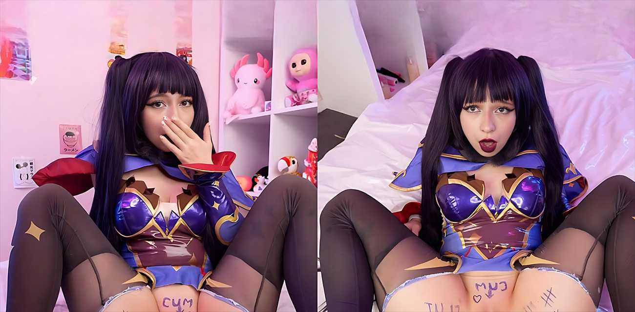 欧美网黄 Cyberlycrush 付费视频 cos莫娜炮击自慰猛攻骚穴 多体位爆操后深喉口爆 淫靡画面令人欲罢不能！