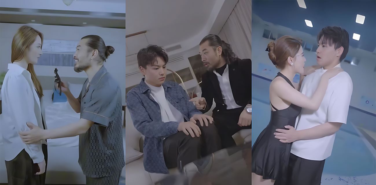 擦边短剧魔改《我的绝色女总裁》1-6集 老公让妻子蒙眼 陌生男人代替猛干 绿到发紫爽到爆炸！
