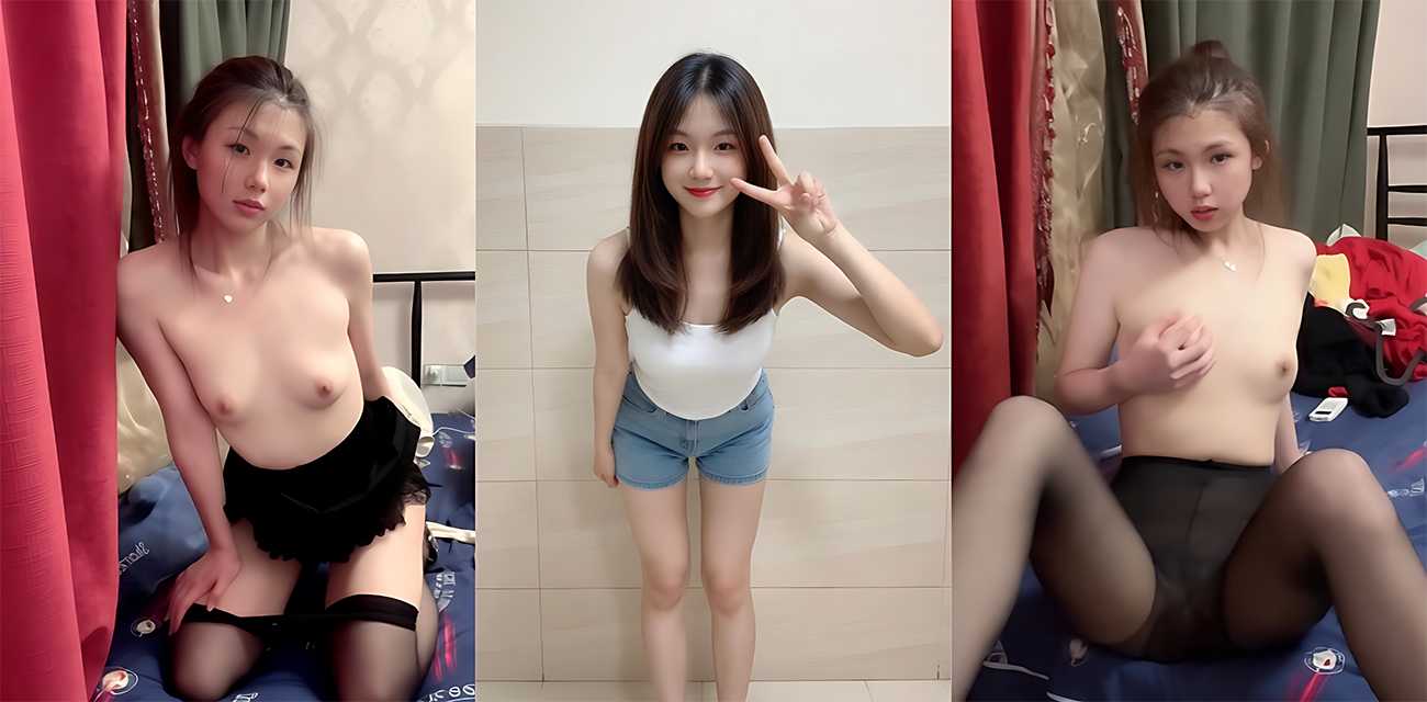 清纯女大 韩静怡 丝袜塞逼自慰 口交后被歪把阳具猛攻骚穴 反差之大令人震惊！