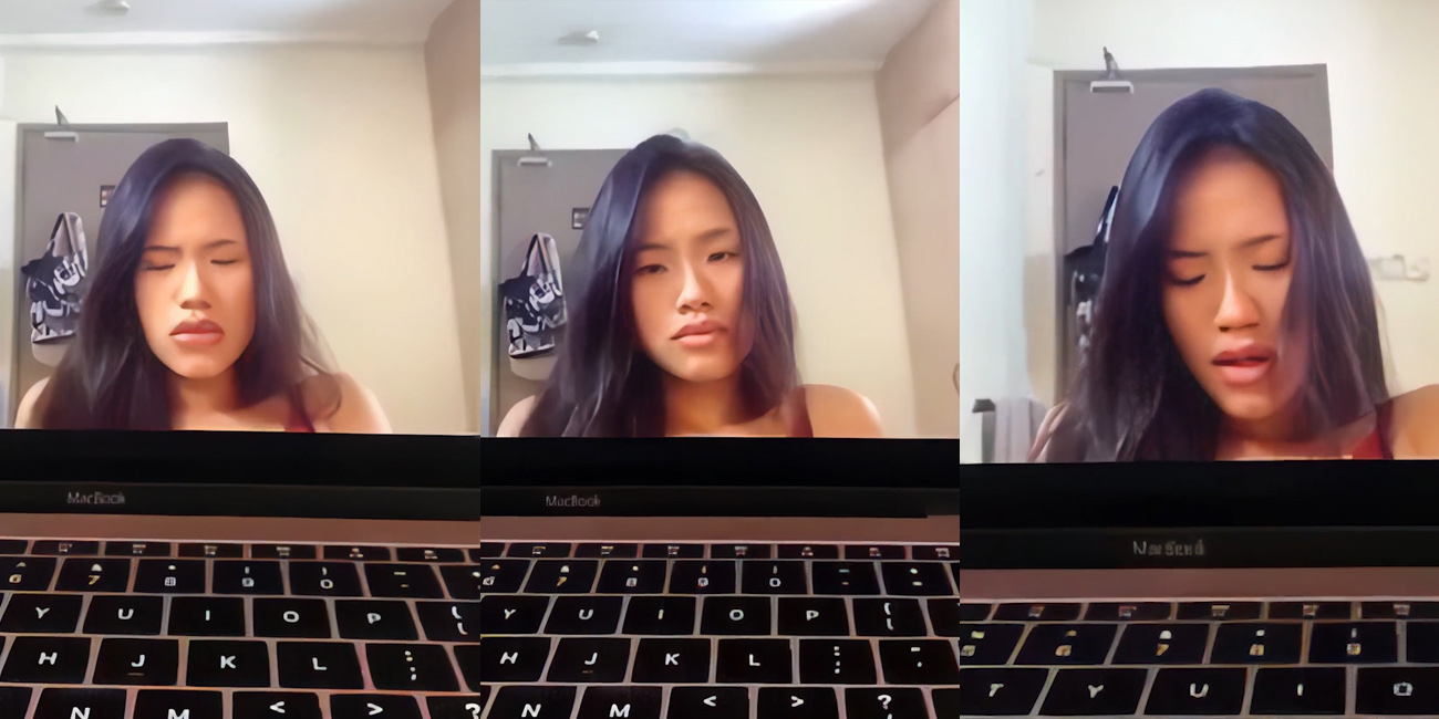 加州理工 张晓涵 上网课开摄像头自慰 清纯留学生表情风骚 就怕别人不知道有多骚