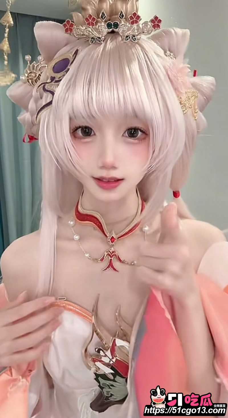 抖音网红别离COS西施点燃二次元圈自慰热潮03