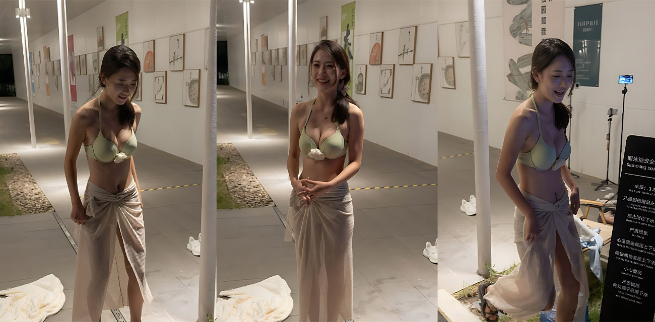 斗鱼主播 苏阿灿 户外团播合集 水中美人低胸露点 曲线毕露诱惑拉满！
