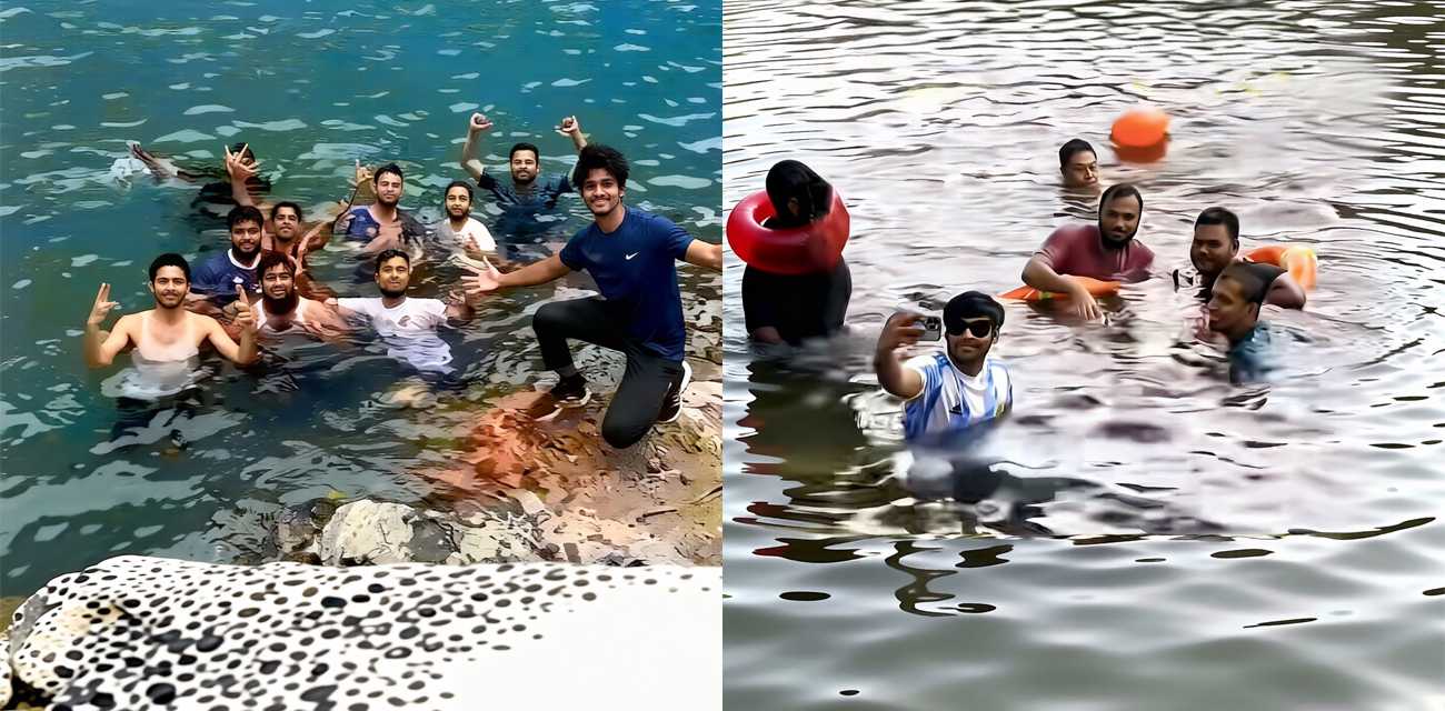 恒河圣水洗中国饮用水源？阿三把南京牌坊水库当澡堂自拍 结果直接被驱逐出境