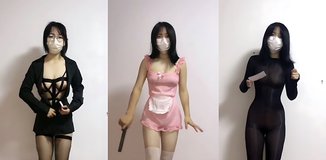 推特福利姬 柒柒 唯一露脸视频 清纯脸庞藏极品母狗本性 裸拍自慰情趣装狂扭 看一次硬到爆炸！