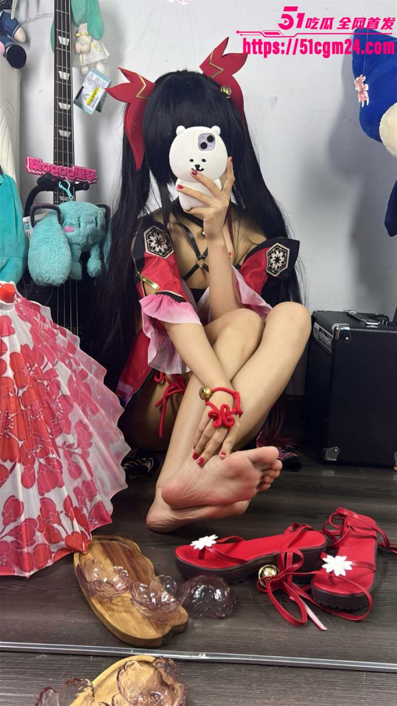 二次元福利姬 琴里gogo梨 cos星穹铁道花火 6