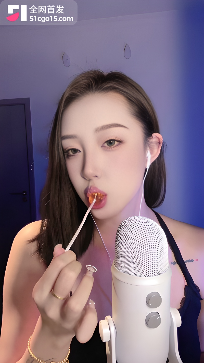 ASMR博主 陈肩睡不醒 直播录屏 6