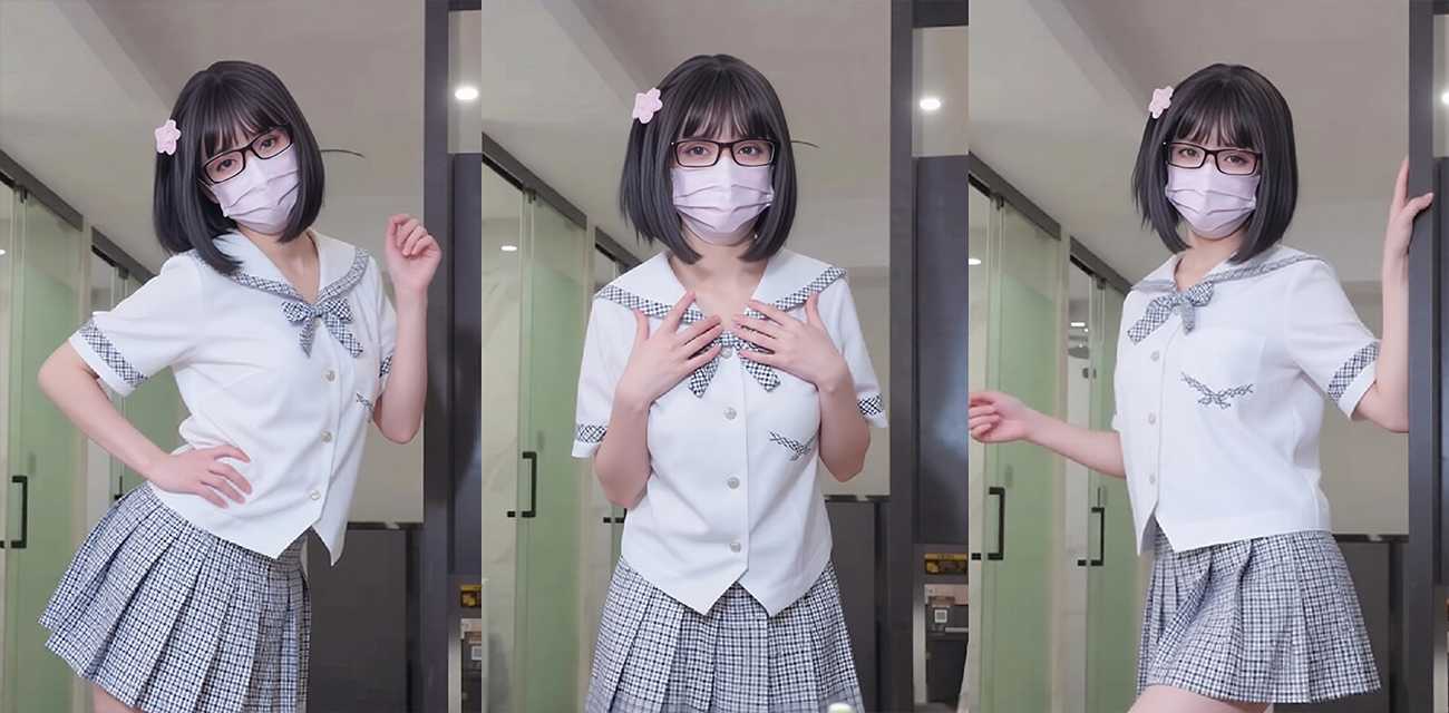 清纯JK少女 小萌 为保学籍勾引老师 跪在教授面前含屌 沦为胯下性爱母狗