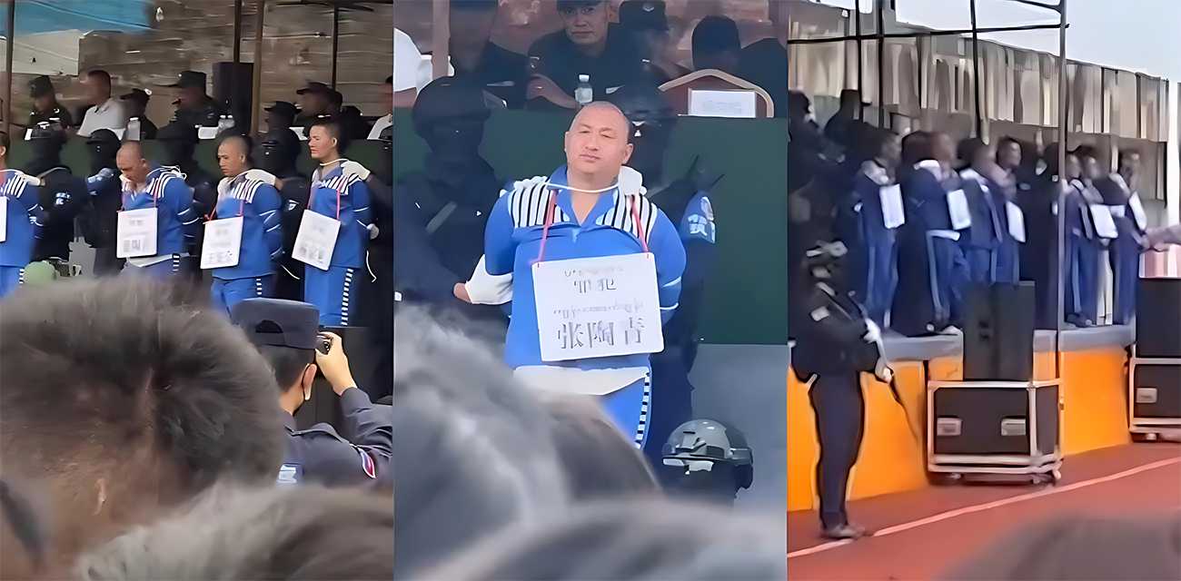 缅甸佤邦 张陶青 公审喊不服 债务纠纷持枪杀债主夫妻 判处死刑游街枪决！