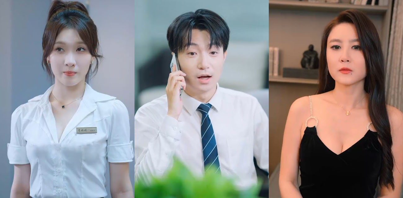 擦边短剧 诱爱成瘾 震撼来袭 魅力女销售一见倾心 用尽浑身解数征服大客户！