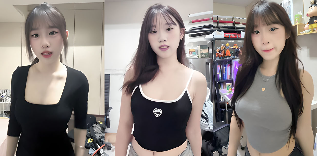 TikTok小网红 泡芙 全裸露脸揉奶自慰视频曝光 双腿大开纤指自慰 反差爆了！