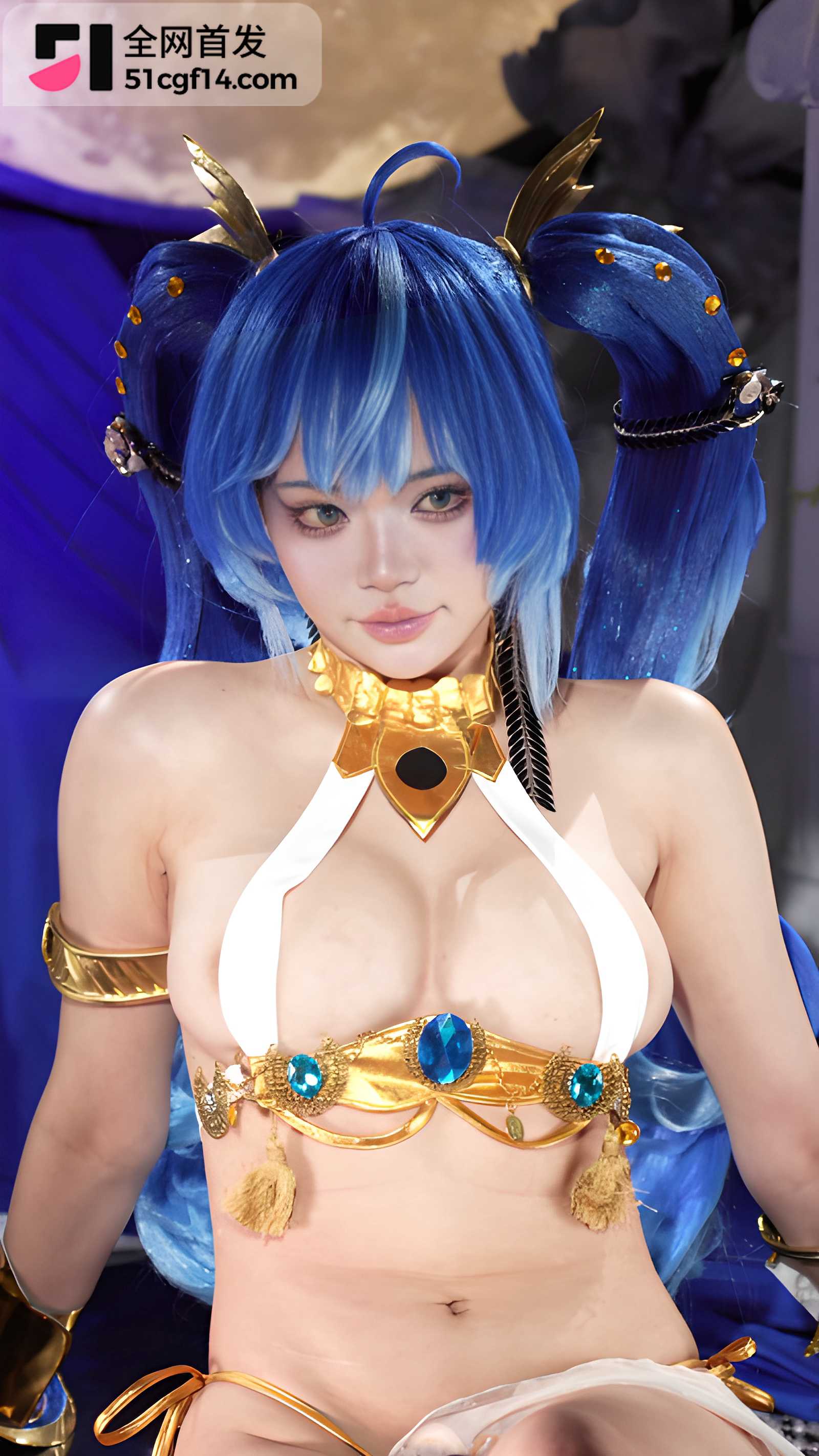 二次元福利姬 ZinieQ  化身鸣潮今汐 3
