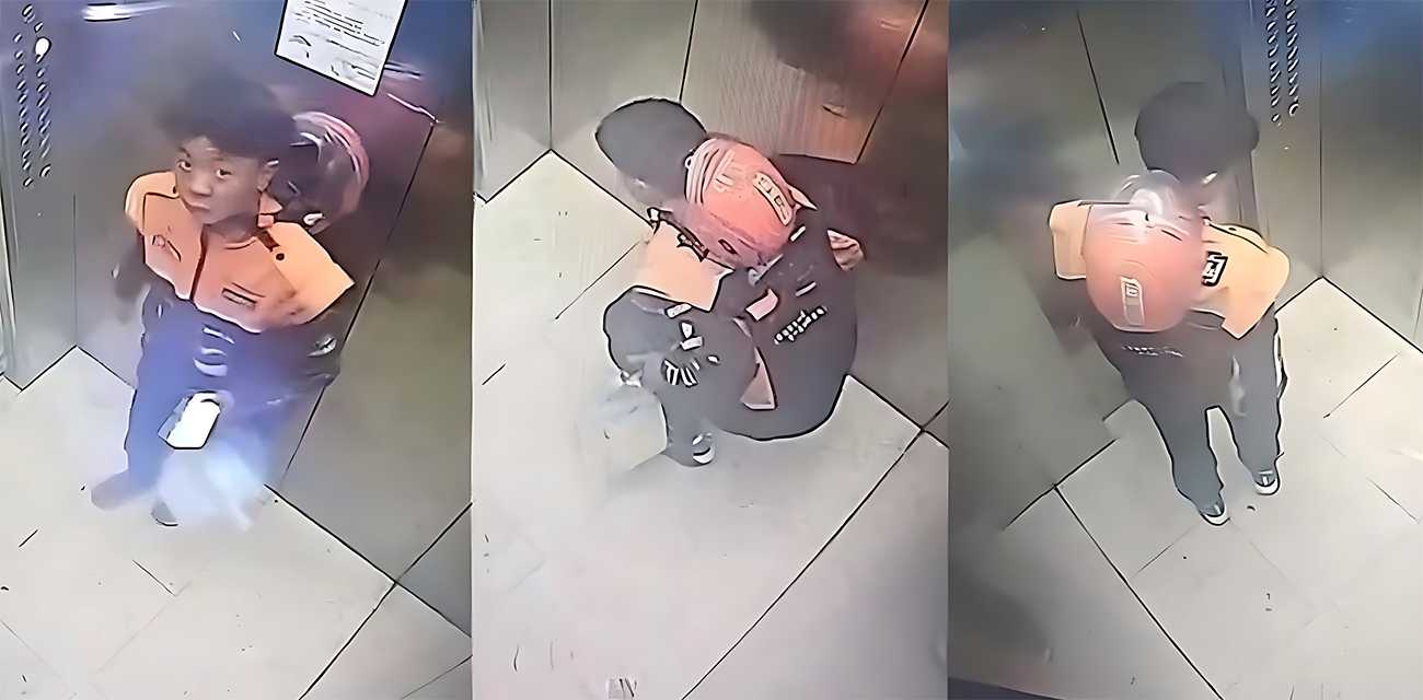 云南大便哥 淘宝外卖员 送餐途中在电梯拉屎 监控视频瞬间火爆出圈！