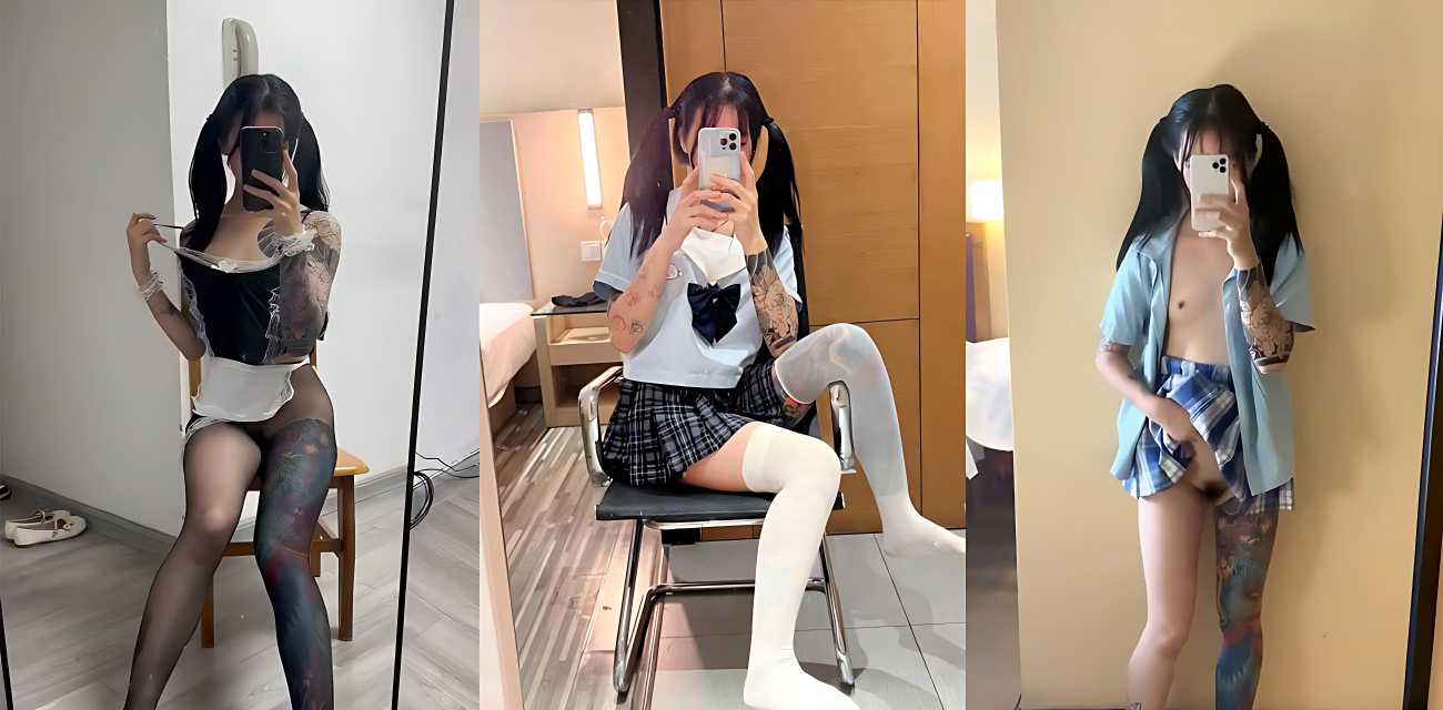 推特03年JK美女 小嫣不吃葱 双马尾萝莉脱衣展示满身淫纹 被猛干嫩穴娇喘不断！