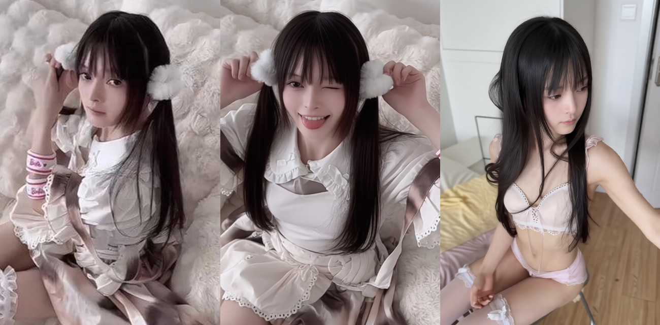 抖音萝莉 小诺宝 门槛定制私拍 制服少女丝足诱惑挑逗 稚嫩酮体散发淫骚魅力