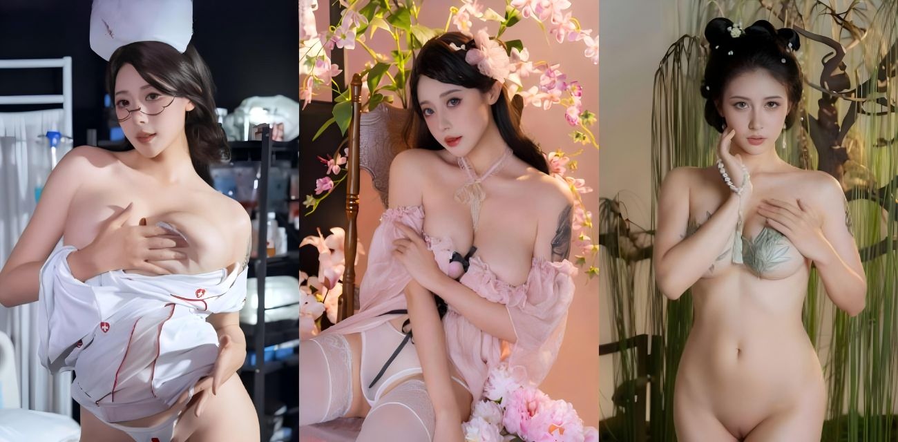 推特顶流网红 奈汐酱nice 福利作品合集 诱人胴体曲线火辣 吊钟巨乳充满极致诱惑！