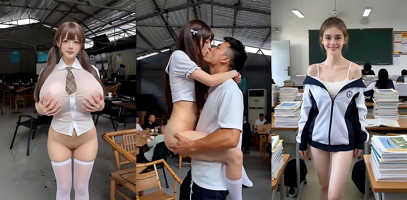 AI成人短剧 中榜啼鸣 完整版 三位高中妹户外露出勾引 释放淫性！