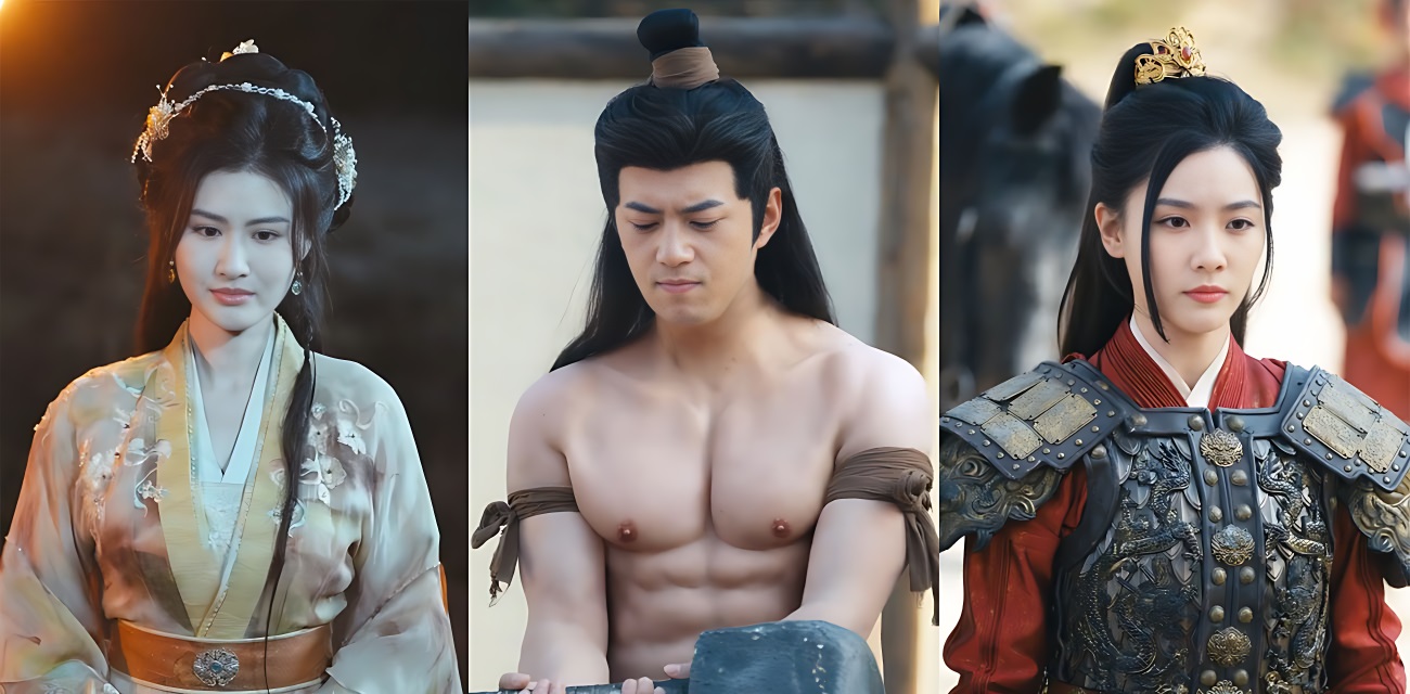擦边短剧《穿越成乱世兵户从领媳妇开始》现代外卖仔收服各色娘子 逆袭封镇国大将军 众美环绕享齐人之福！