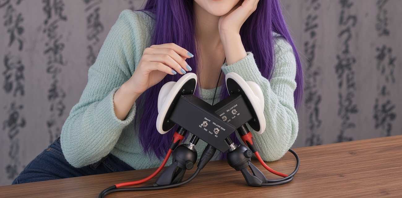 ASMR声控博主 呆呆娜不呆 舔耳诱惑 嫩舌滑过麦克风酥麻刺激 舔耳娇喘享受极致听感