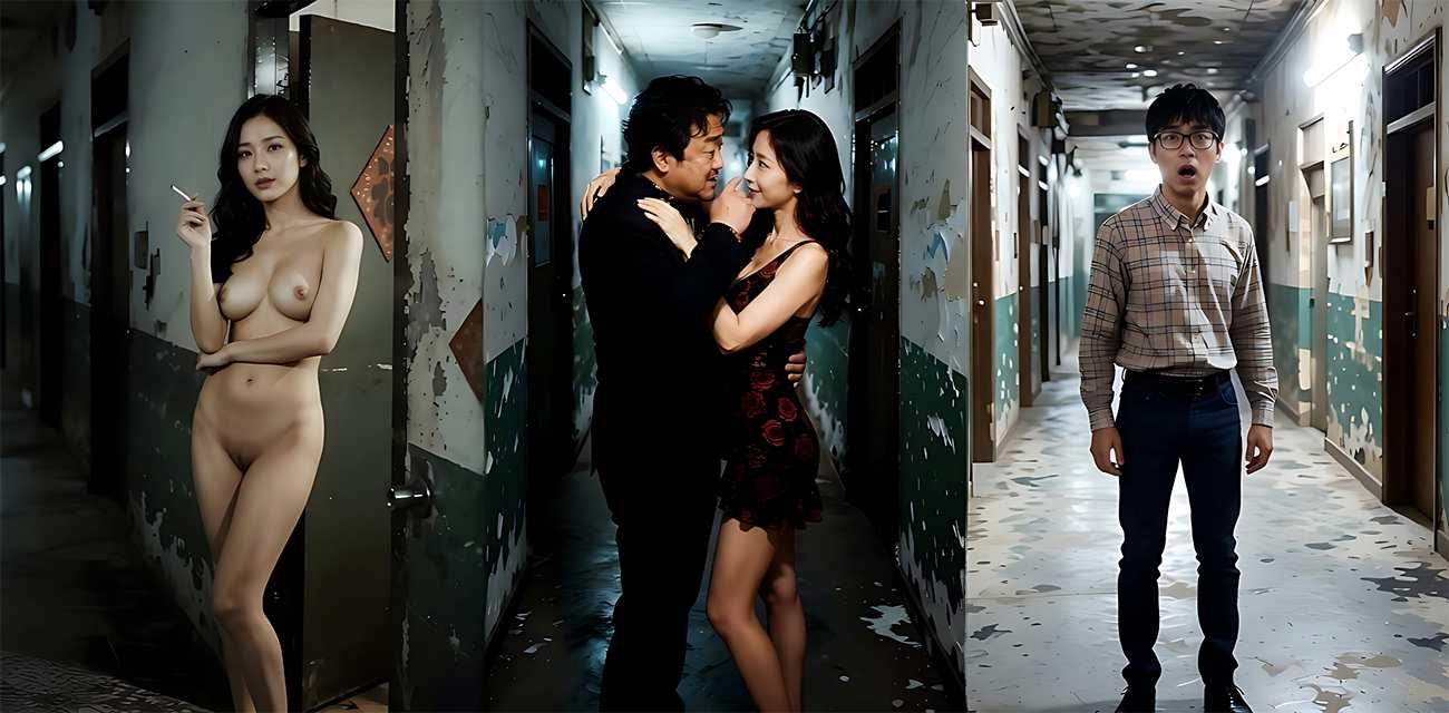 AI成人短剧 妻夜怪谈 第1集 熟女房东出租阴宅 男租客沦为活体性奴！