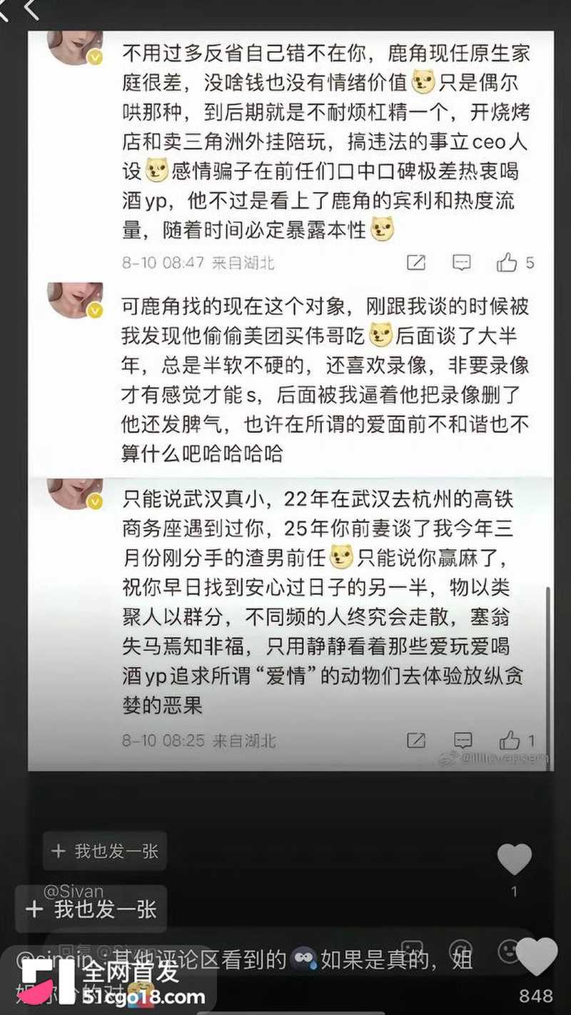 抖音网红 陶白白 前妻鹿角 14